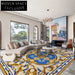 Luxury French Neoclassical Wool Rug for Elegant Living Room Decor