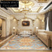 Luxury French Neoclassical Wool Rug for Elegant Living Room Decor