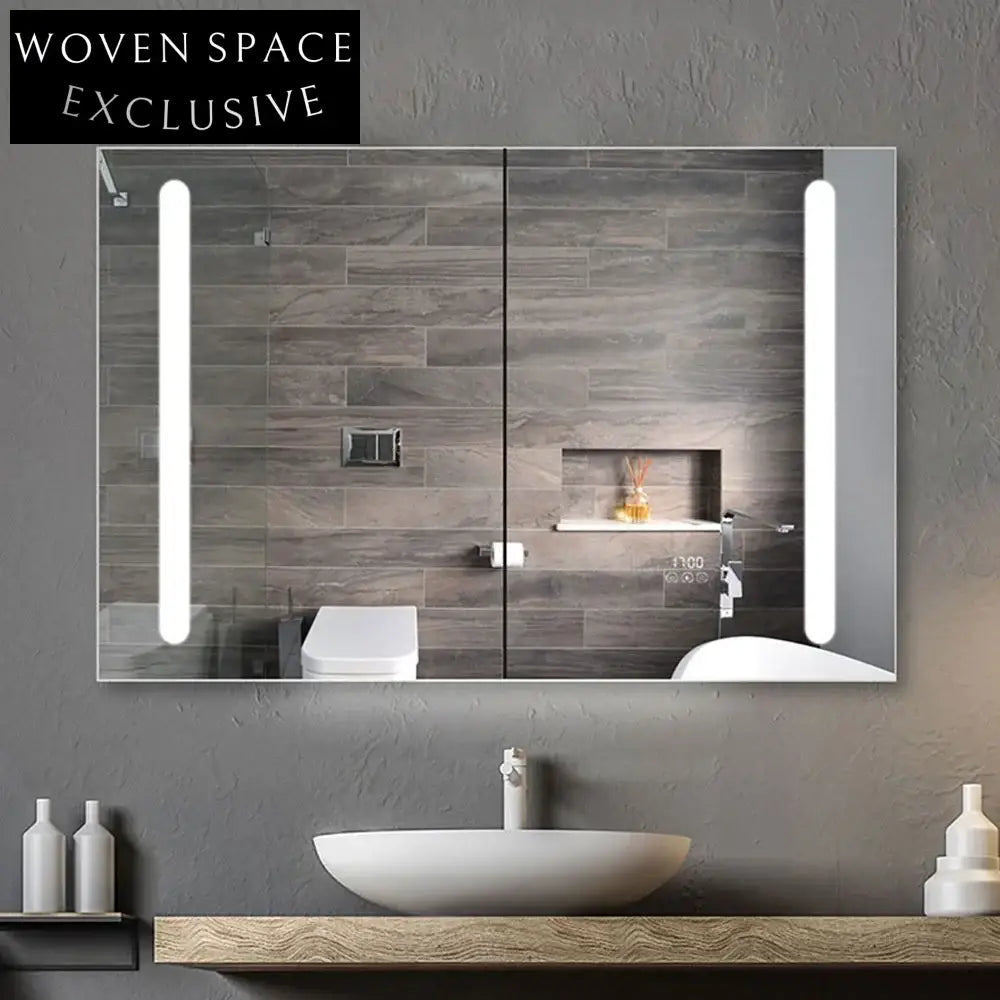 Luxury Full Length Backlit LED Mirror with Anti-Fog, Dimmable Touch Control