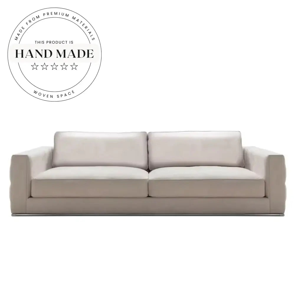 Luxury Genuine Leather Tufted Modern Design Chesterfield Sofa