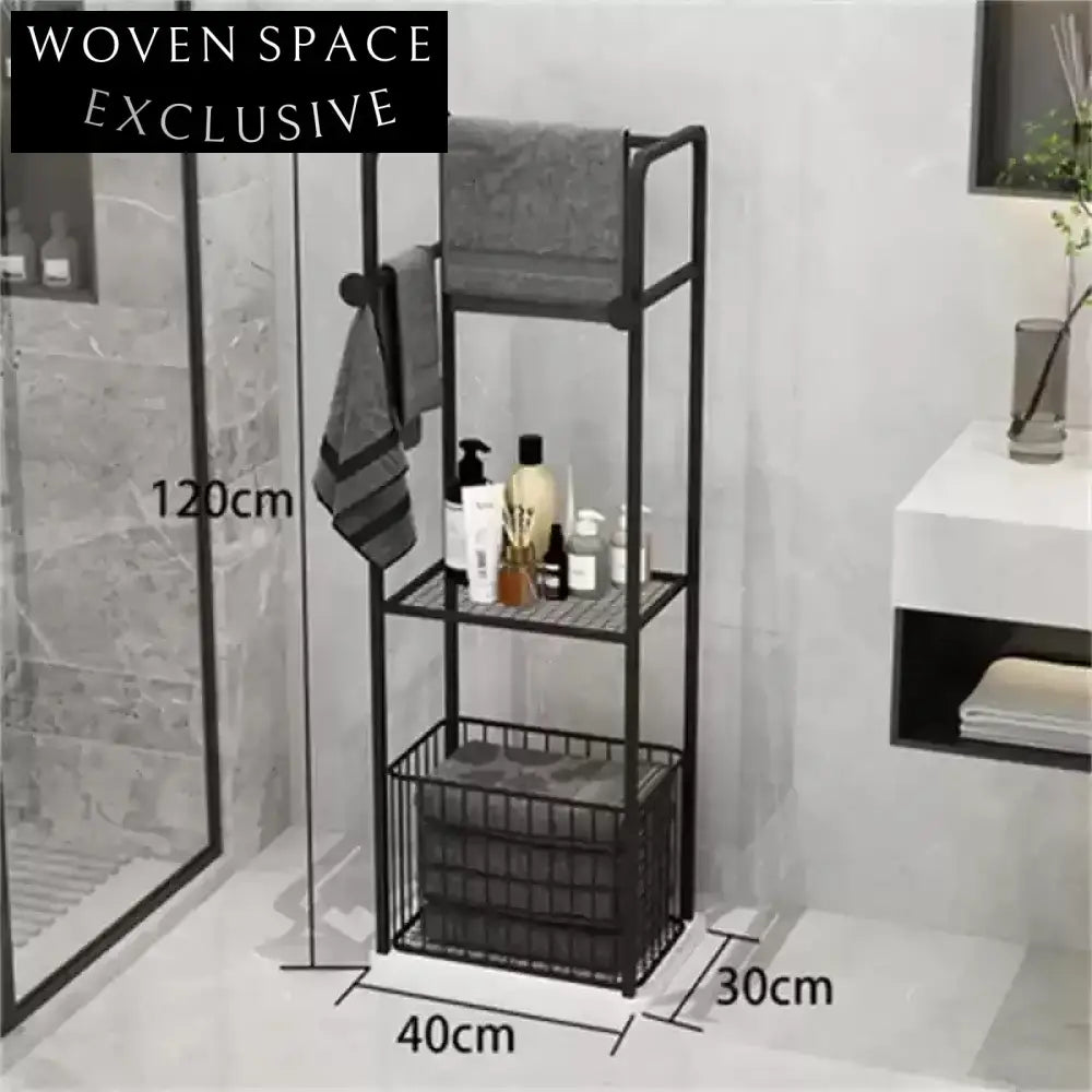 Luxury Gold Black White 304 Stainless Steel with Marble Base Freestanding Towel Rack