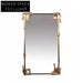 Luxury Golden Rectangle Full-Length Solid Wood Framed Wall Mirror for Decor