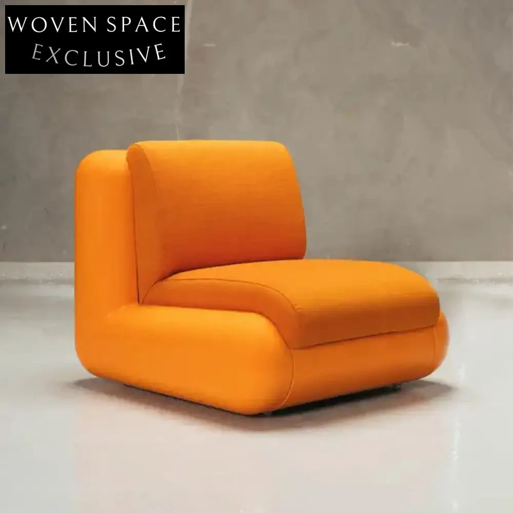 Luxury Green Velvet Fabric Living Room Sofa - Modern Modular Accent Chair