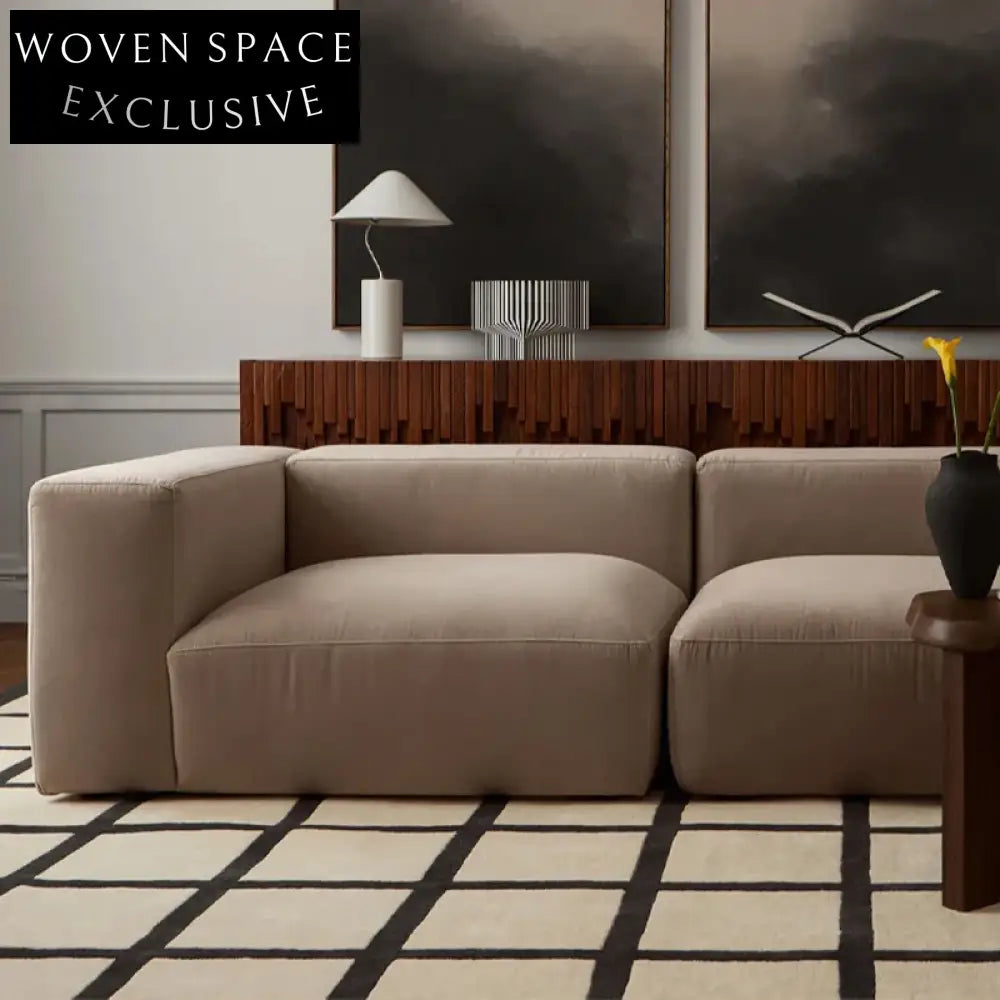 Luxury Hand-Made French Nordic Minimalist Living Room Area Rug Custom