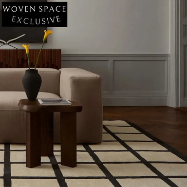 Luxury Hand-Made French Nordic Minimalist Living Room Area Rug Custom