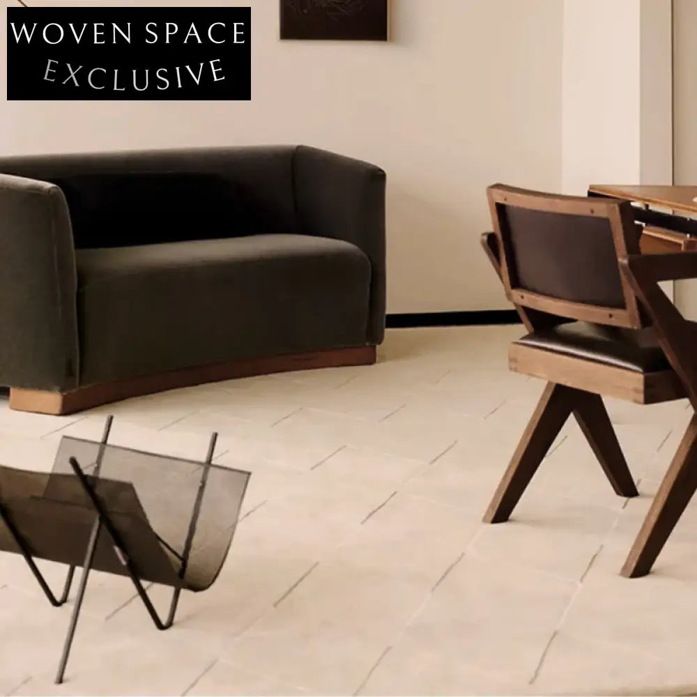 Luxury Handmade Custom Plaid Polyester Area Rug for Modern Home Decor Rug