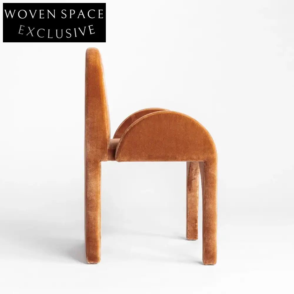 Luxury High Back Velvet Dining Chair Modern Accent Leisure Restaurant Furniture