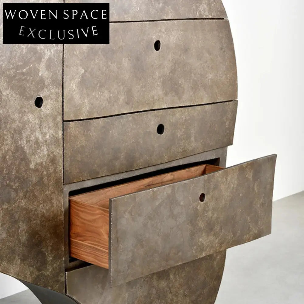 Luxury Italian Design Solid Wood Kitchen Dining Room Sideboard Cabinet