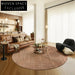 Luxury Italian Handmade Custom Round Carpet for Modern Living Room Bedroom