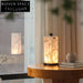 Luxury Italian Marble LED Table Lamp for Modern Home & Bedroom Decor