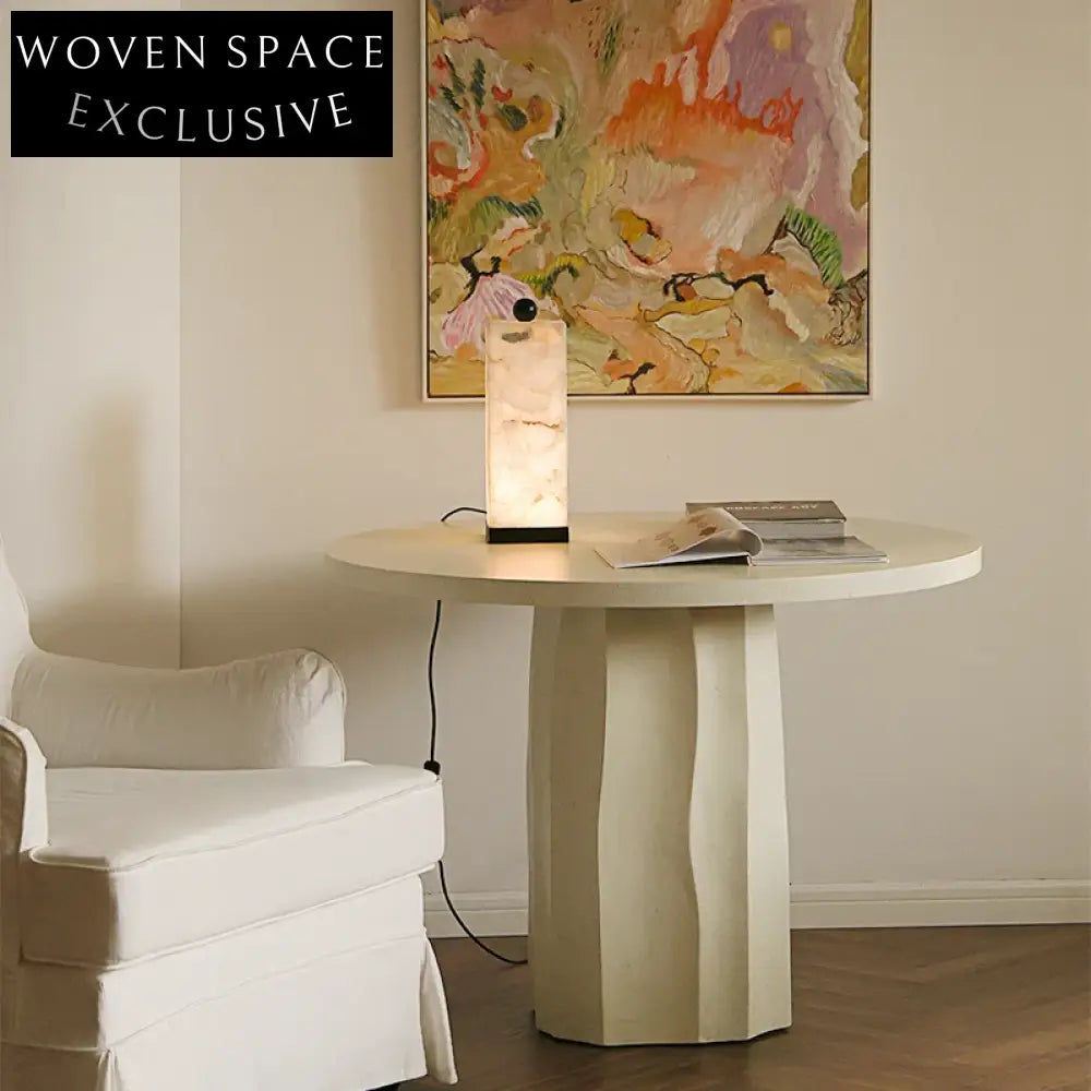 Luxury Italian Marble LED Table Lamp for Modern Home & Bedroom Decor