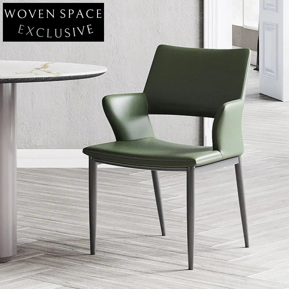 Luxury Italian Minimalist Rock Board Stainless Steel Dining Table for Home