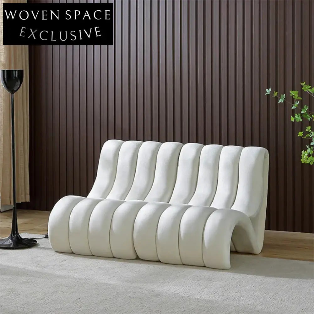 Luxury Italian Modern Velvet Single Accent Lounge Chair for Living Room