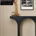 Luxury Italian Modern Wood Console Table for Living Room Entryway Hallway