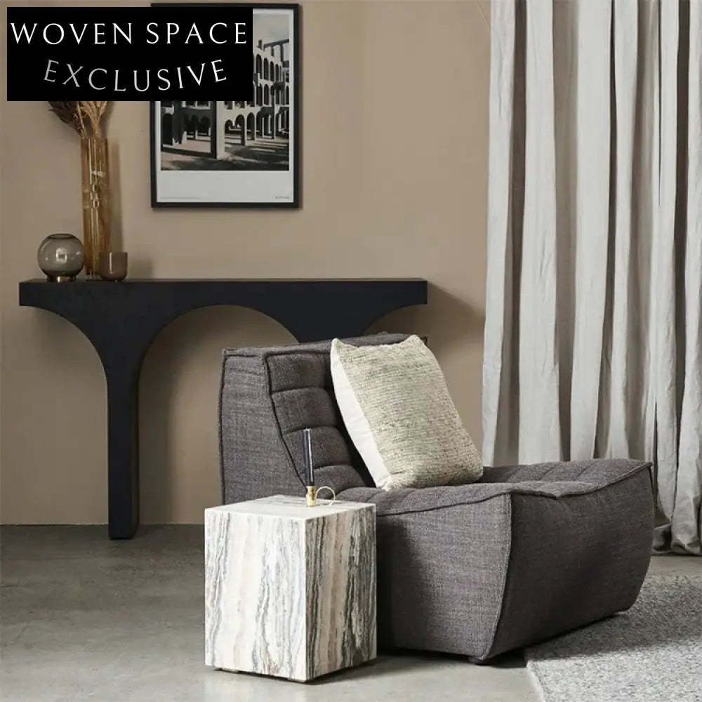 Luxury Italian Modern Wood Console Table for Living Room Entryway Hallway