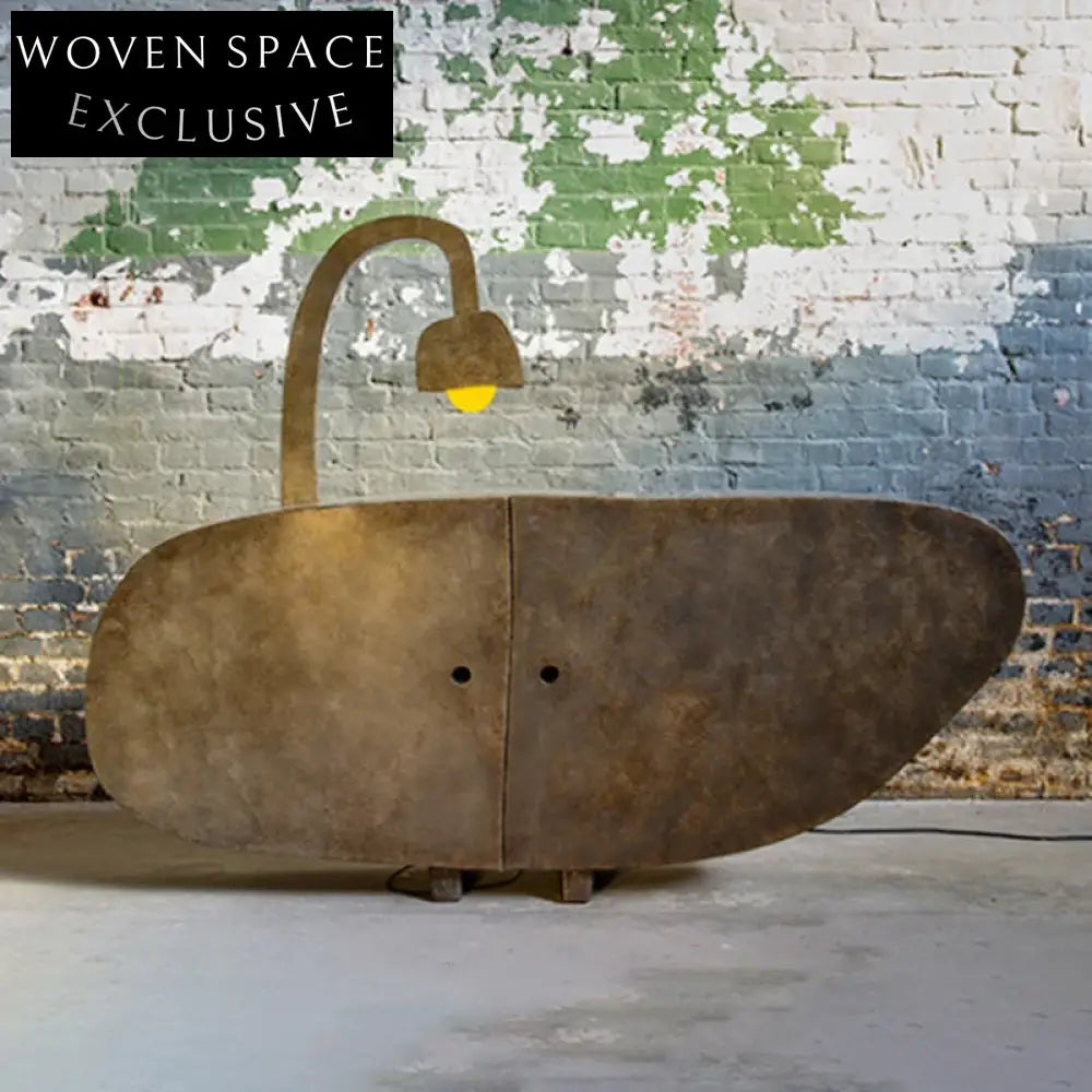 Luxury Italian Solid Wood Living Room Sideboard Cabinet