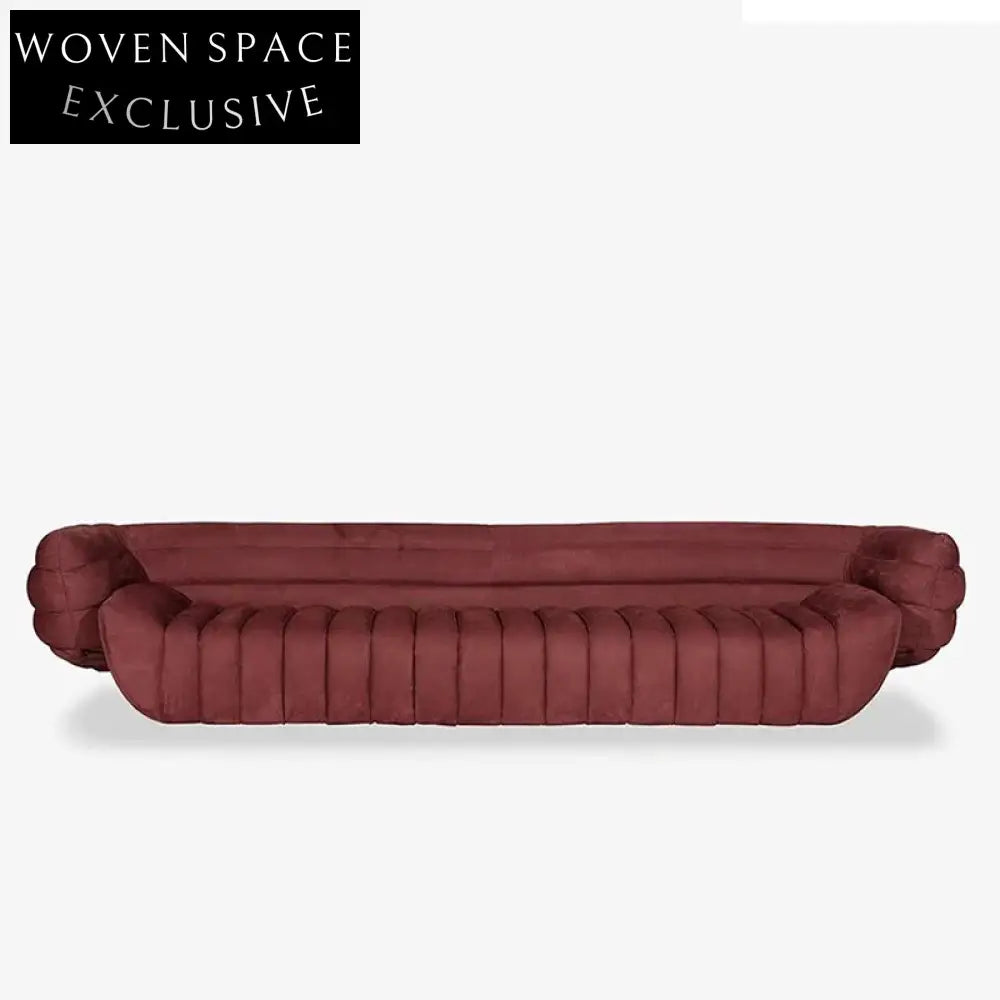 Luxury Italian Style Modular Leather Sectional Sofa for Modern Home Living