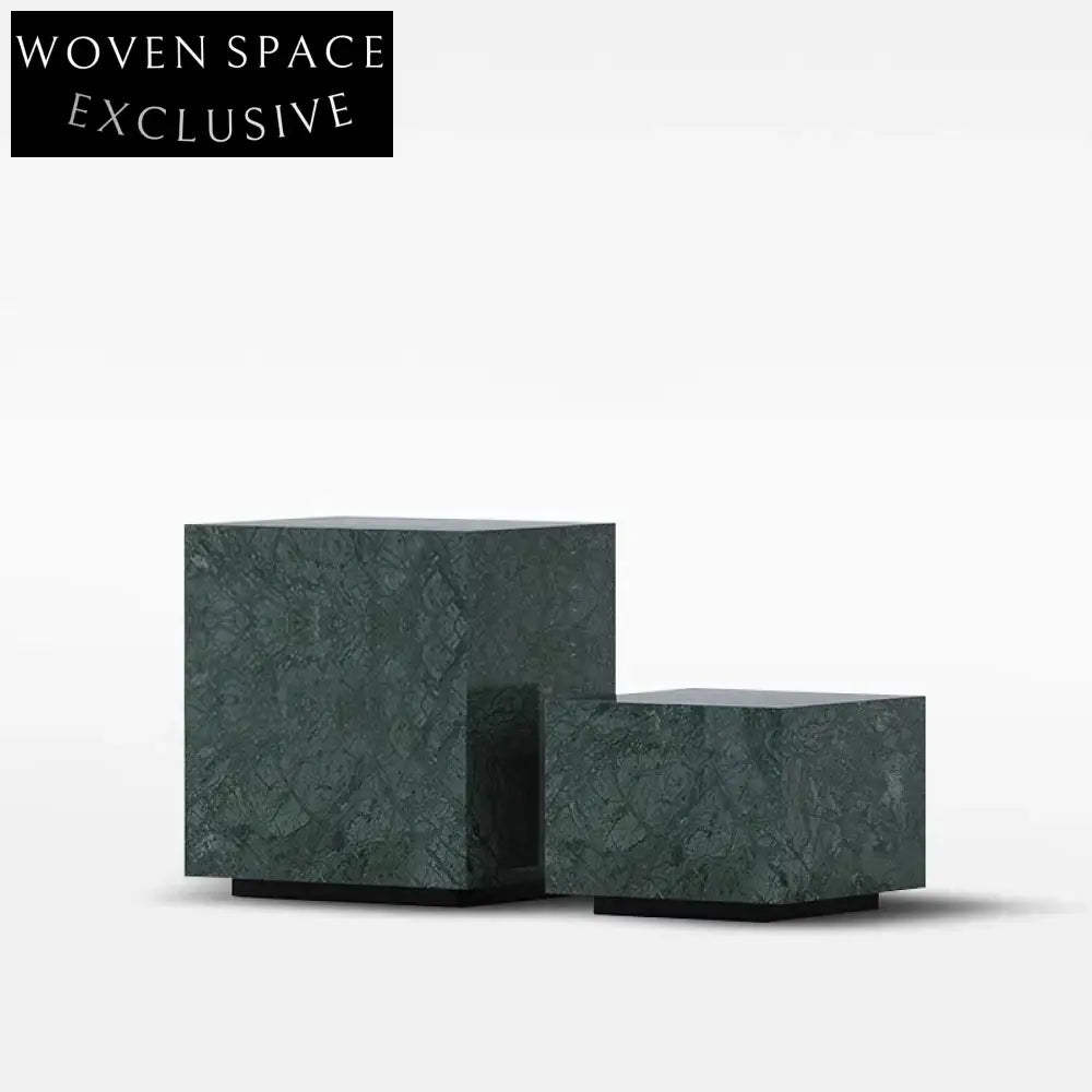 Luxury Italian Style Square Natural Marble Living Room Coffee Table