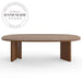 Luxury Large Rectangular Wooden 10 Seat Nordic Restaurant Dining Table