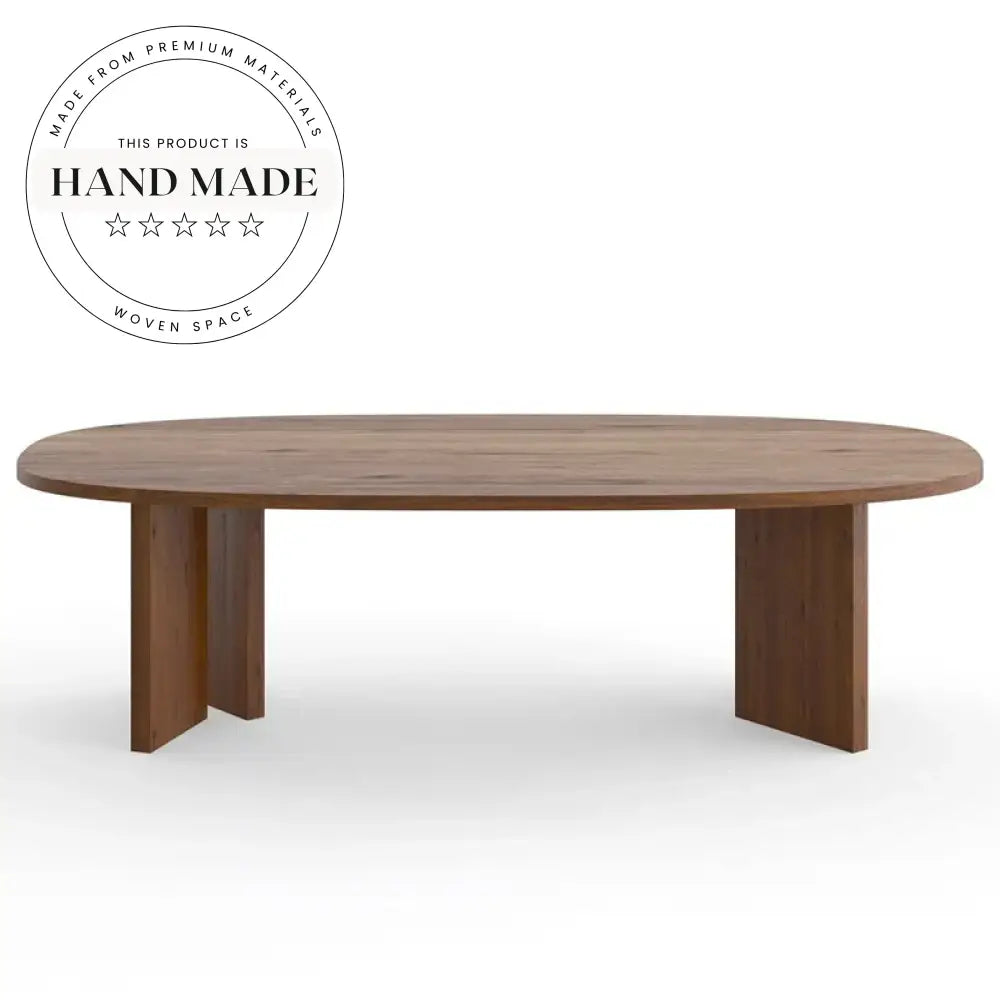 Luxury Large Rectangular Wooden 10 Seat Nordic Restaurant Dining Table