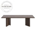 Luxury Large Rectangular Wooden 10 Seat Nordic Restaurant Dining Table