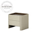 Luxury Leather Two-Drawer Modern Bedroom Storage Bedside Nightstand