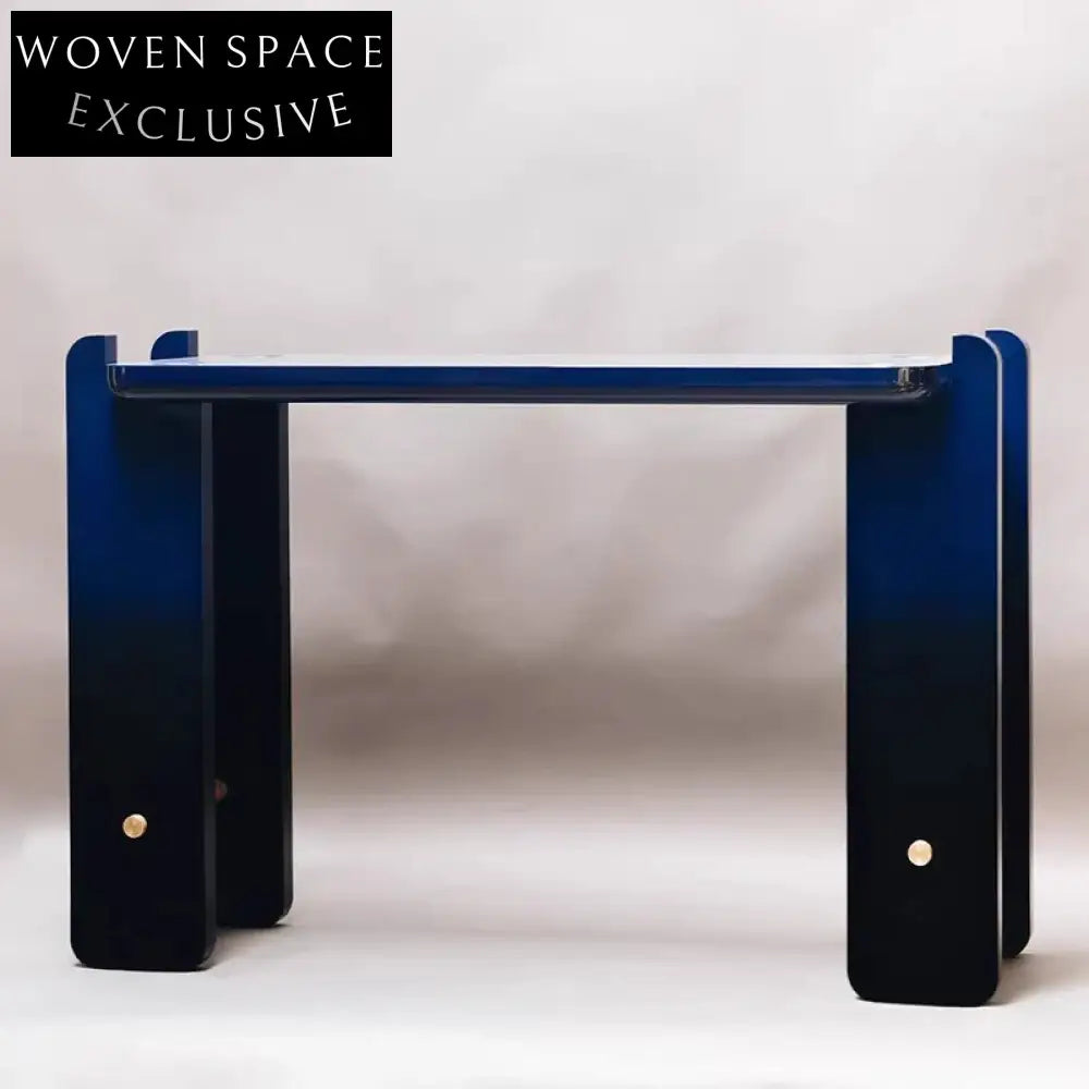 Luxury Metal Console Table, Modern Living Room Entryway Accent Furniture