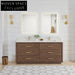 Luxury Modern American Style Double Sink Bathroom Vanity