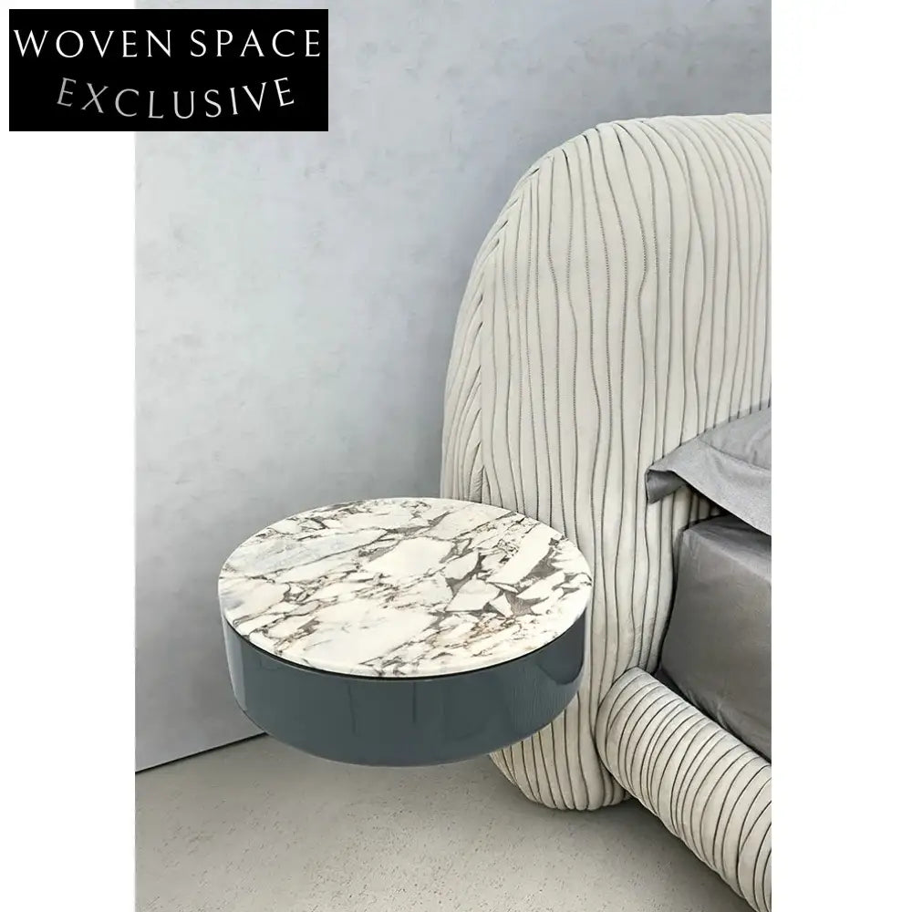 Luxury Modern Boucle Upholstered California King Platform Tatami Bed Frame