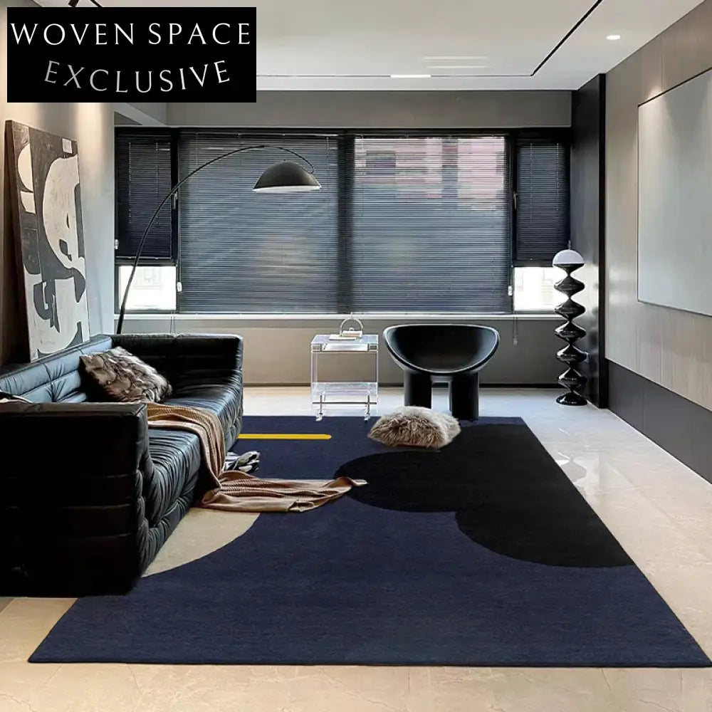 Luxury Modern French Style Wool Area Rug - Custom Colorful Designer Carpet