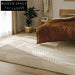 Luxury Modern Hand-Tufted Striped Polyester Area Rug for Living Room Bedroom