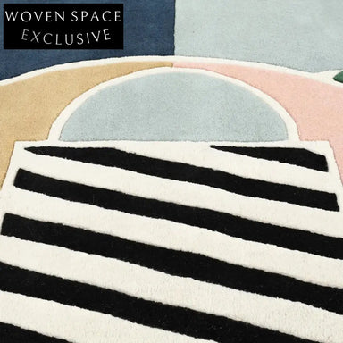 Luxury Modern Minimalist Polyester Area Rug - High-End Bedroom Home Decor Carpet