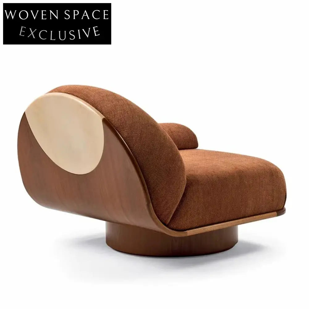 Luxury Modern Nordic Linen Fabric Single Sofa Leisure Accent Chair