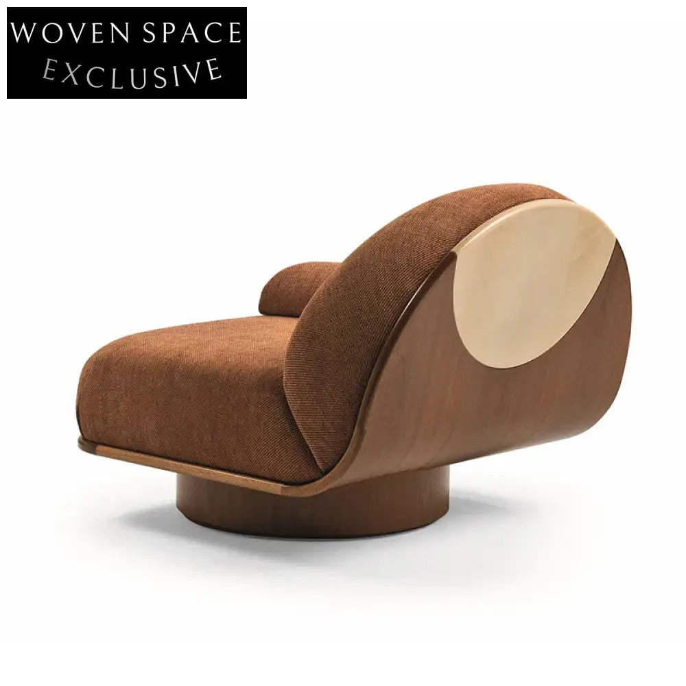 Luxury Modern Nordic Linen Fabric Single Sofa Leisure Accent Chair
