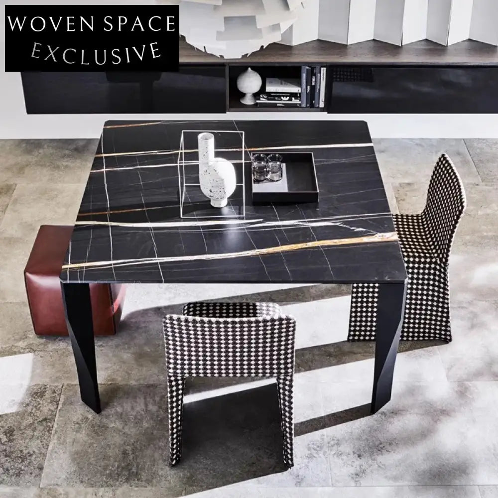 Luxury Modern Padded H-Shape Dining Chair High Back Restaurant Furniture