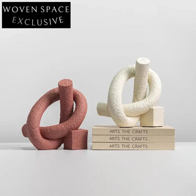 Luxury Modern Resin Abstract Table Sculpture Elegant Home Decor Art Piece