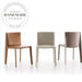 Luxury Modern Saddle Leather Nordic Designer Dining Chair