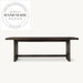 Luxury Modern Solid Oak Wood Rectangular 6 Seater Dining Table
