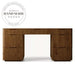 Luxury Modern Solid Wood Executive Storage Writing Desk