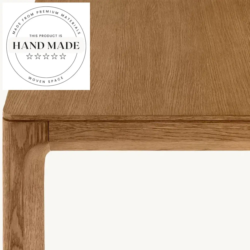 Luxury Modern Solid Wood Rectangle Extendable Six Seater Dining Table