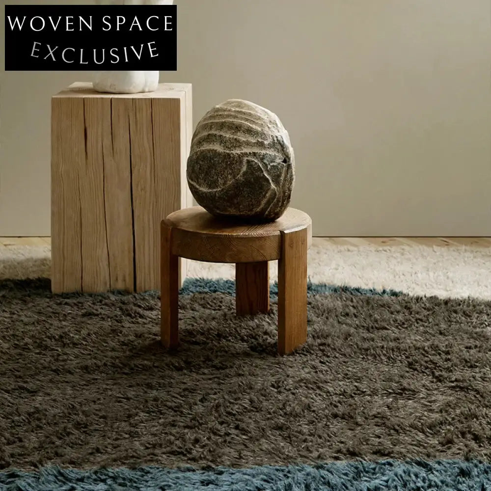 Luxury Modern Style Handmade Long Fur Living Room Geometric Area Rug