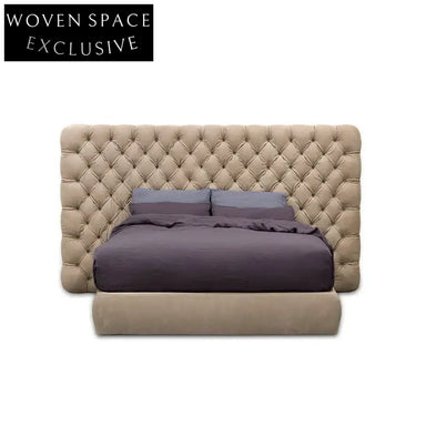 Luxury Modern Tufted Faux Leather Upholstered King Size Storage Gas Lift Bed Frame