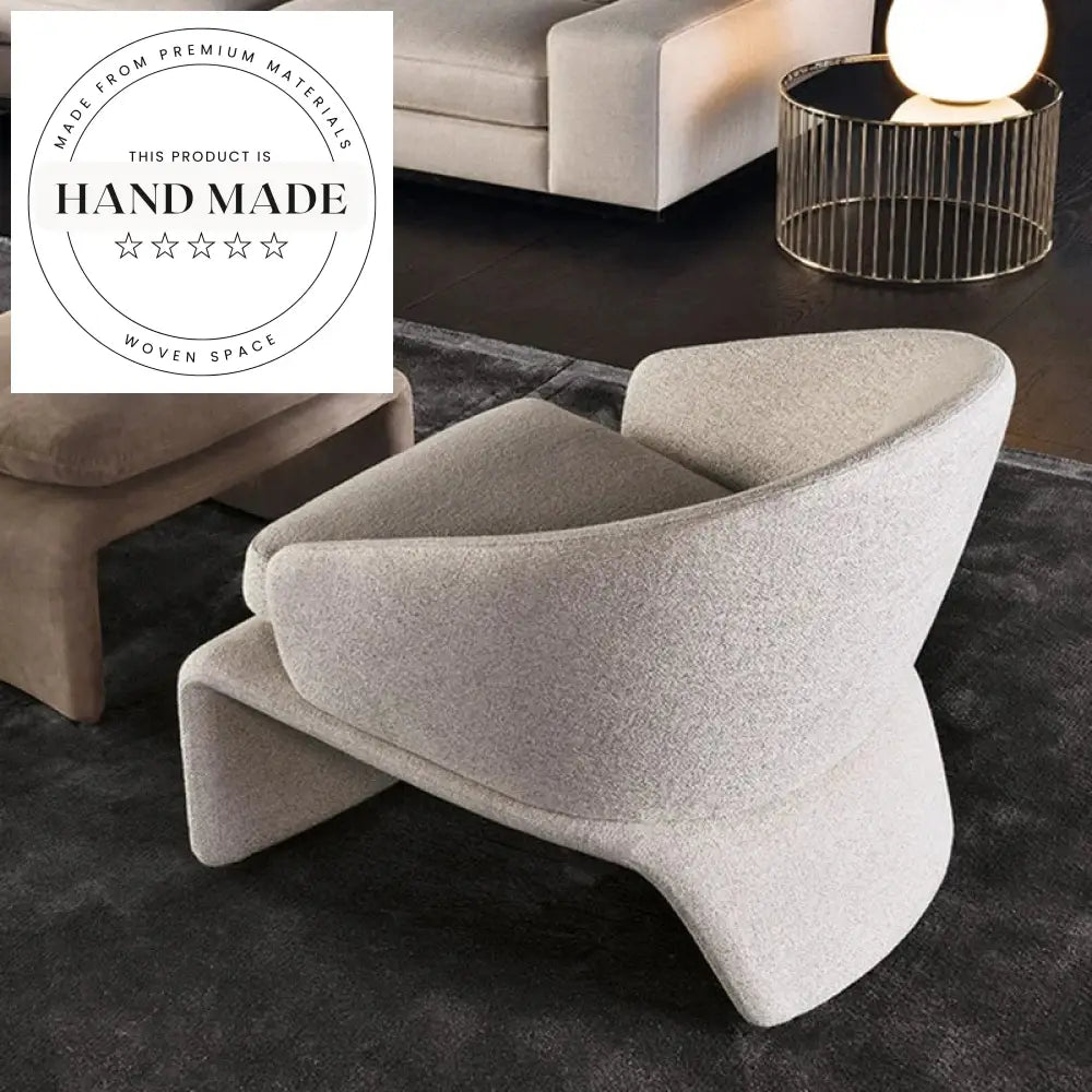 Luxury Modern Velvet Fabric Accent Armchair, Adjustable Living Room Lounge Chair