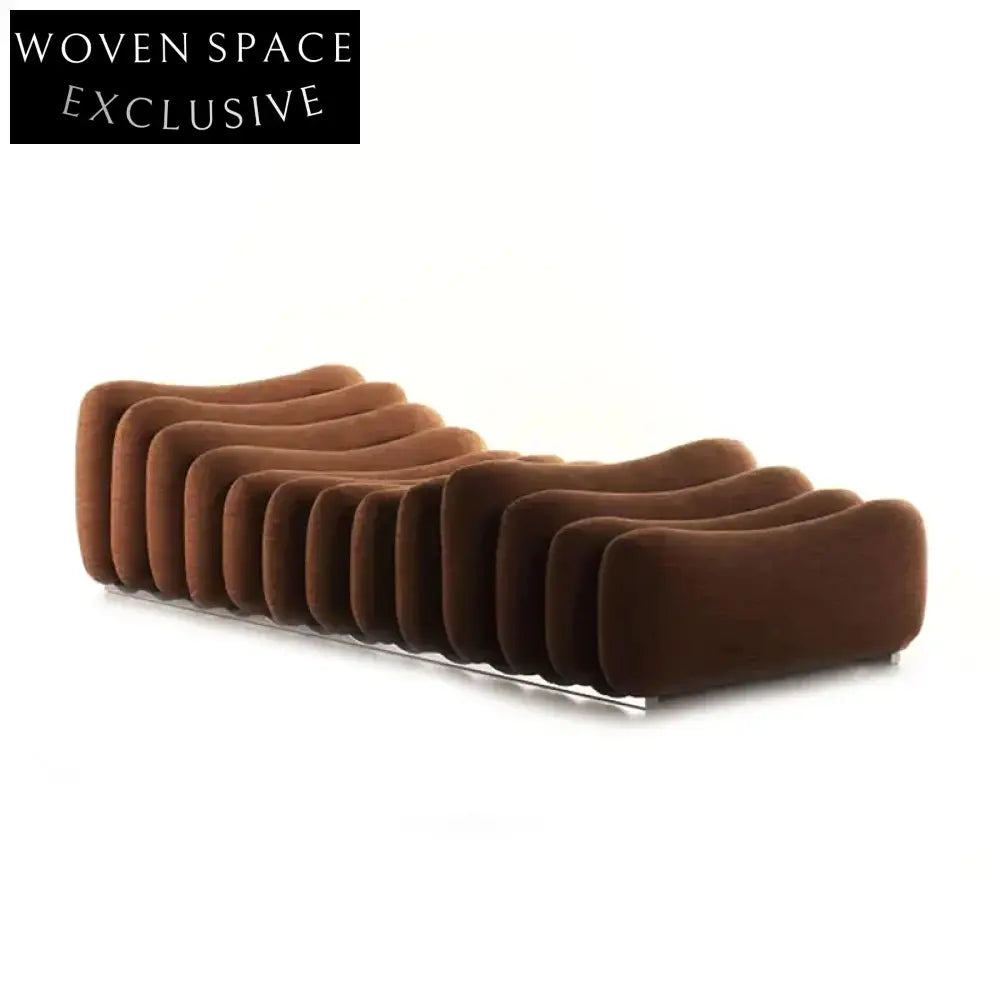 Luxury Modern Velvet Fabric Bed End Bench - Long Ottoman Leisure Lounge Chair