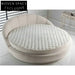 Luxury Modern Velvet Round King Size Bed Frame for Elegant Bedroom Decor