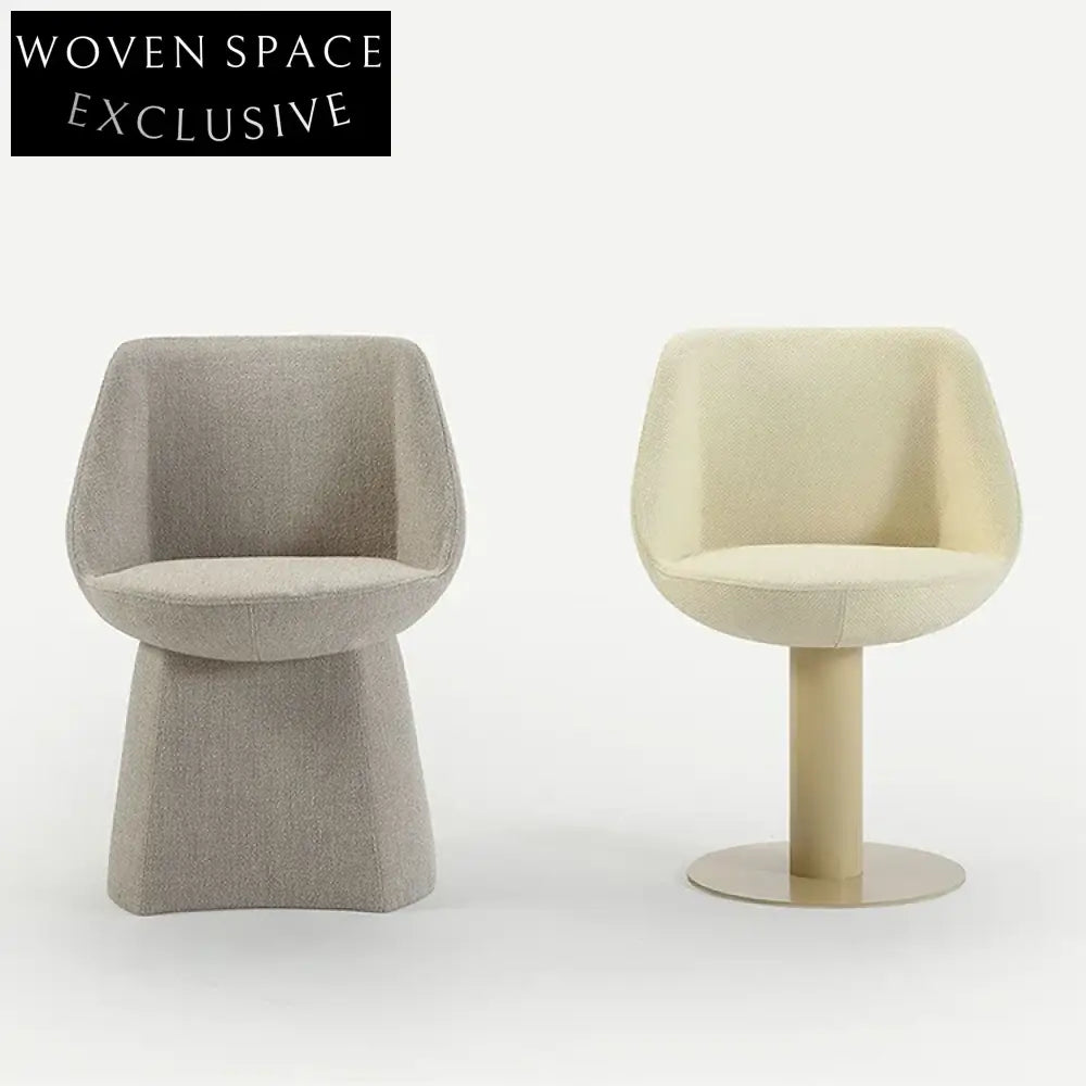 Luxury Modern Velvet Tulip Dining Chair with Gold Metal Legs