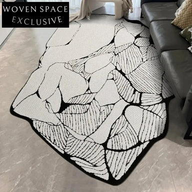 Luxury Modern Waterproof Lightweight Silk Diatomaceous Irregular Home Area Carpet