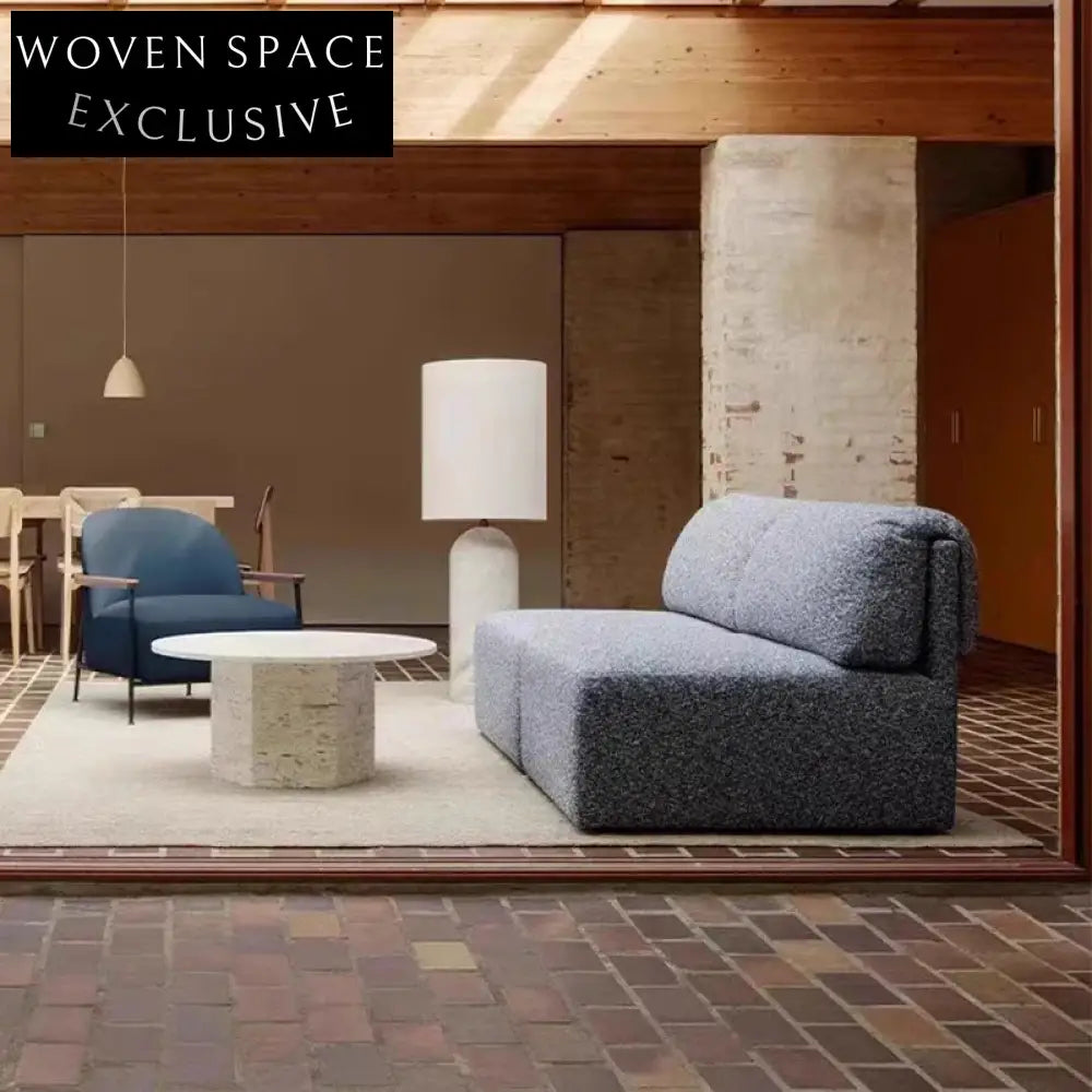 Luxury Modular L-Shaped Sectional Fabric Sofa for Modern Living Spaces