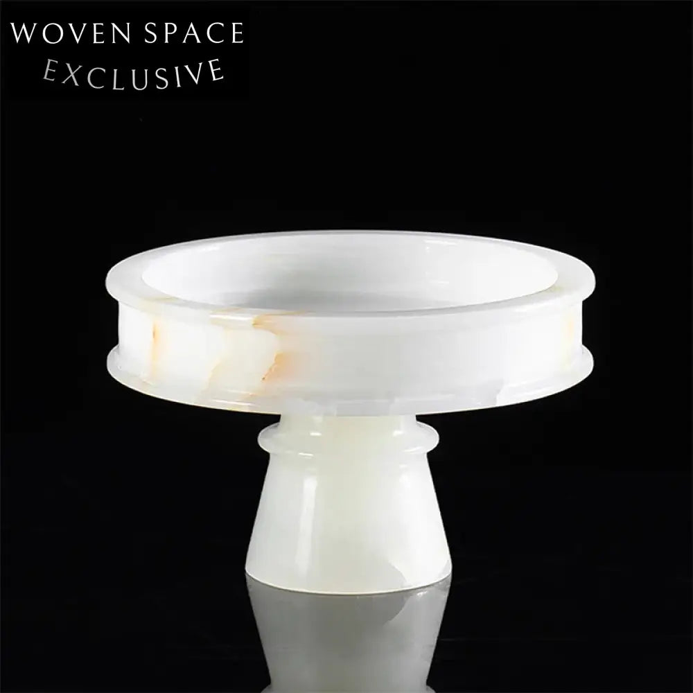 Luxury Natural Marble Art Decor Decorative Fruit Bowl for Modern Home