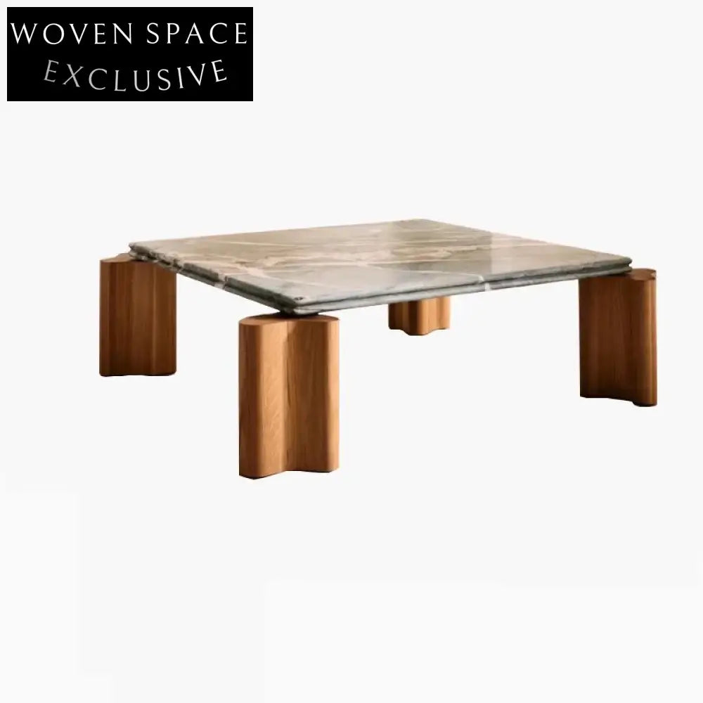 Luxury Natural Marble Round Coffee Table for Elegant Living Rooms Home